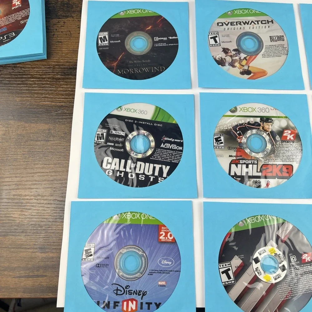Multi Platform Loose Discs Video Game - Lot Of 50 - AS IS Untested Scratches #7